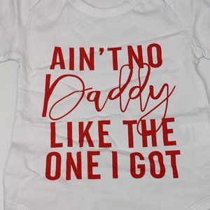 New "Daddy's girl" Infant shorts set
